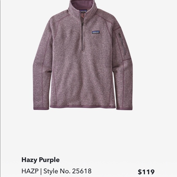 Patagonia Woman’s Large Fleece 1/4 Zip - Picture 4 of 4